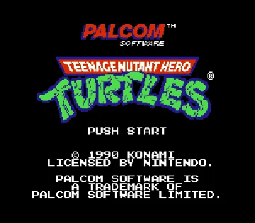 Teenage Mutant Ninja Turtles (USA) (Beta) screen shot title